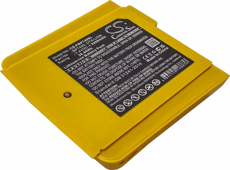 TECHTEK Batteria compatibile con [Fluke] DTX-1200-M, DTX-1200-MS, DTX-1800-M, DTX-1800-MS sostituisce BP7440, per DTX-LION
