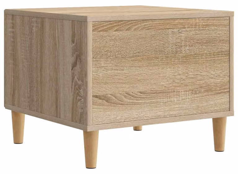 Tavolino da salotto con cassetto Rovere Sonoma 49 x 50 x 40 cm