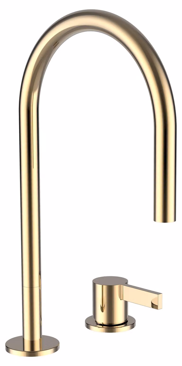 LAUFEN Kartell Mitigeur de lavabo 2 trous, bec pivotant, sans vidage, saillie 166 mm, H3113320012201, H3113320012201