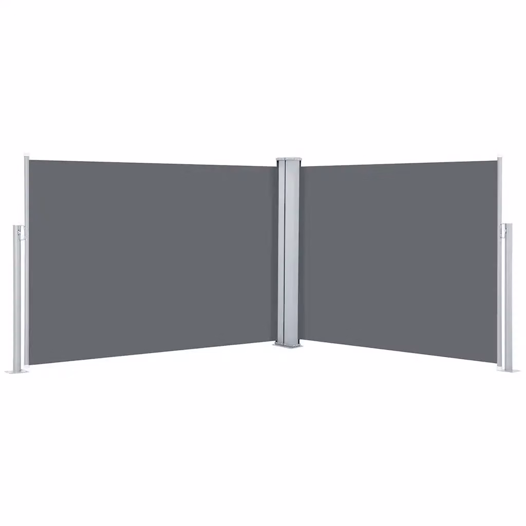 Tenda da sole laterale retrattile DESIGN IN per balcone in poliestere e acciaio, colore Antracite, L: 1000 cm, H: 100 cm – 2