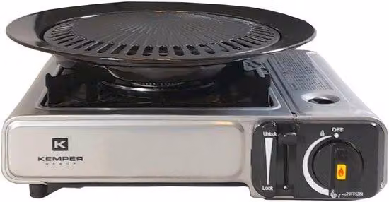 Piatto doppio per grigliare da 2200 W per pentole da esterno