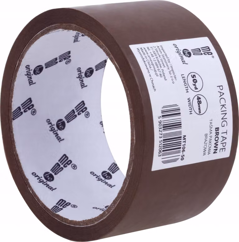Nastro da imballaggio 48/50 MemoBe acrilico marrone