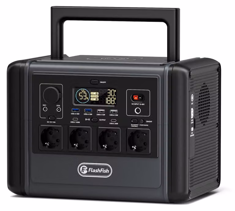 Generatore portatile - Power station - Alimentazione di emergenza - Generatore a batteria - Generatore per esterni