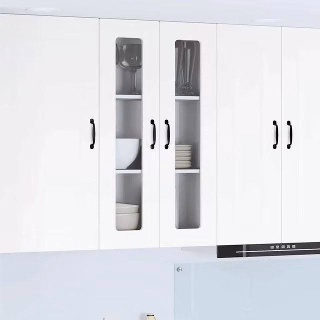 Mobile da cucina-Armadio da cucina Bianco 60 x 31 x 100 cm Legno multistrato 189143
