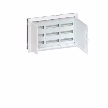 Distributore da campo Hager da incasso, 3x3 file con FWU33S universale