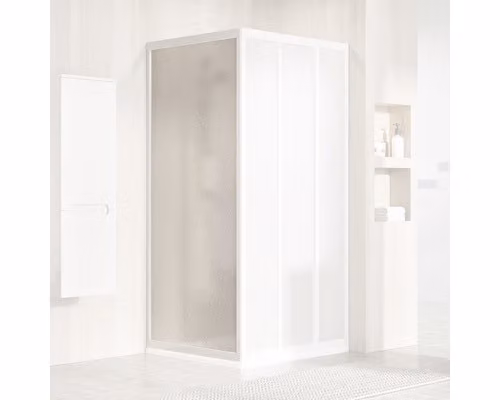 Schermo doccia per porta doccia RAVAK Supernova APSS-90 198 bianco+perla 940701R211