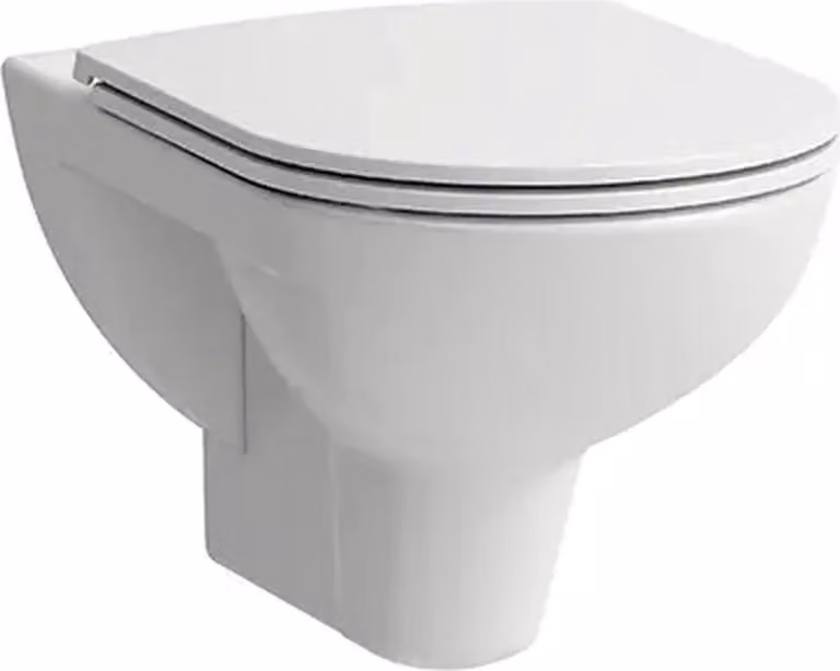 Laufen Pro WC a parete con scarico a fondo bianco, 1 pz.