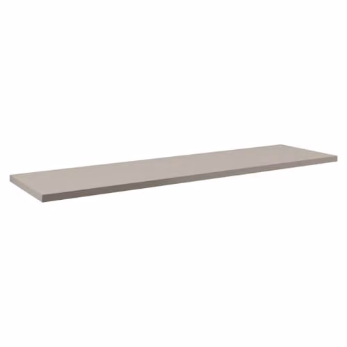 Meublorama Piano lavabo 160 cm VANO – Finitura marrone Congo – L160 × P40 × H2 cm – Da appoggio