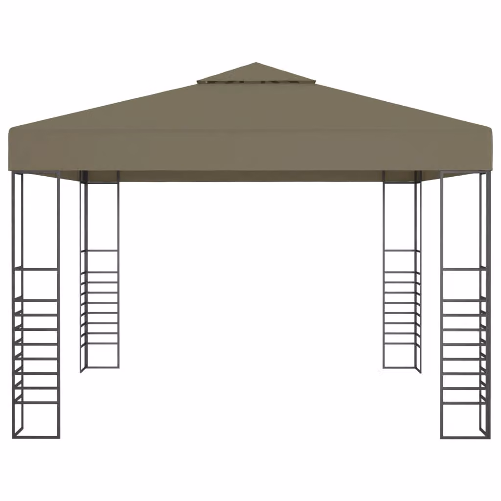 Tenda da giardino 3x3 m Taupe 180 g/m²