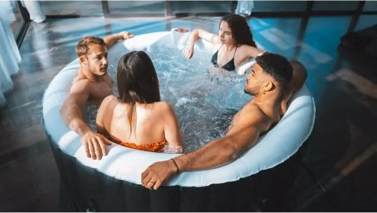 Spa gonfiabile Sunspa per 4 persone
