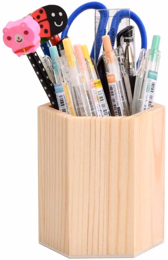 Portamatite in legno per il fai da te e l'ufficio