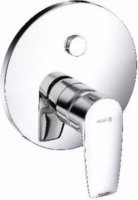 Kludi Pure&Solid - Miscelatore da incasso per 2 apparecchi, cromo 346590575