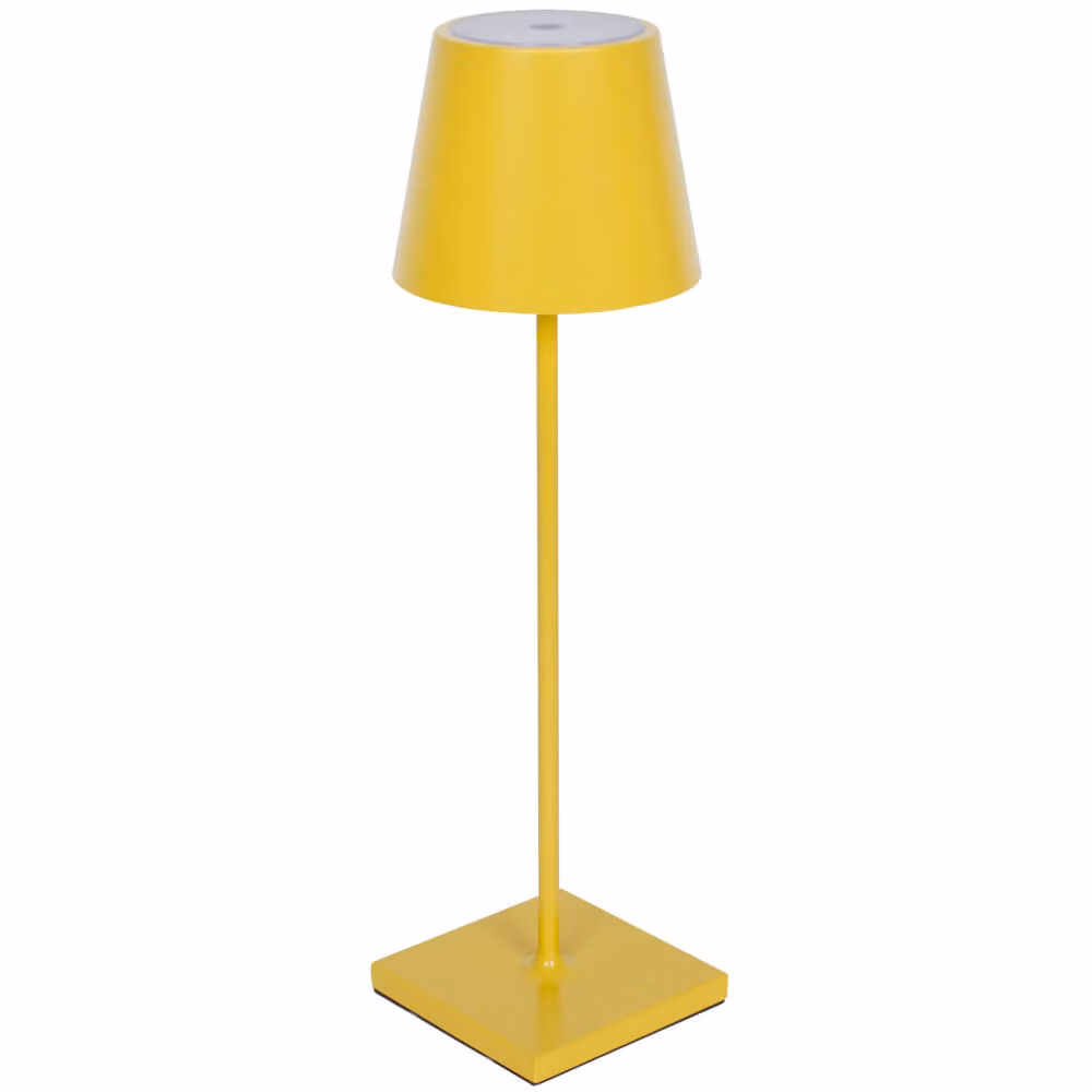 Nuindie LED lampada da tavolo ricaricabile lampada da tavolo per esterni IP54 giallo Flex-Mood 2700/2200K