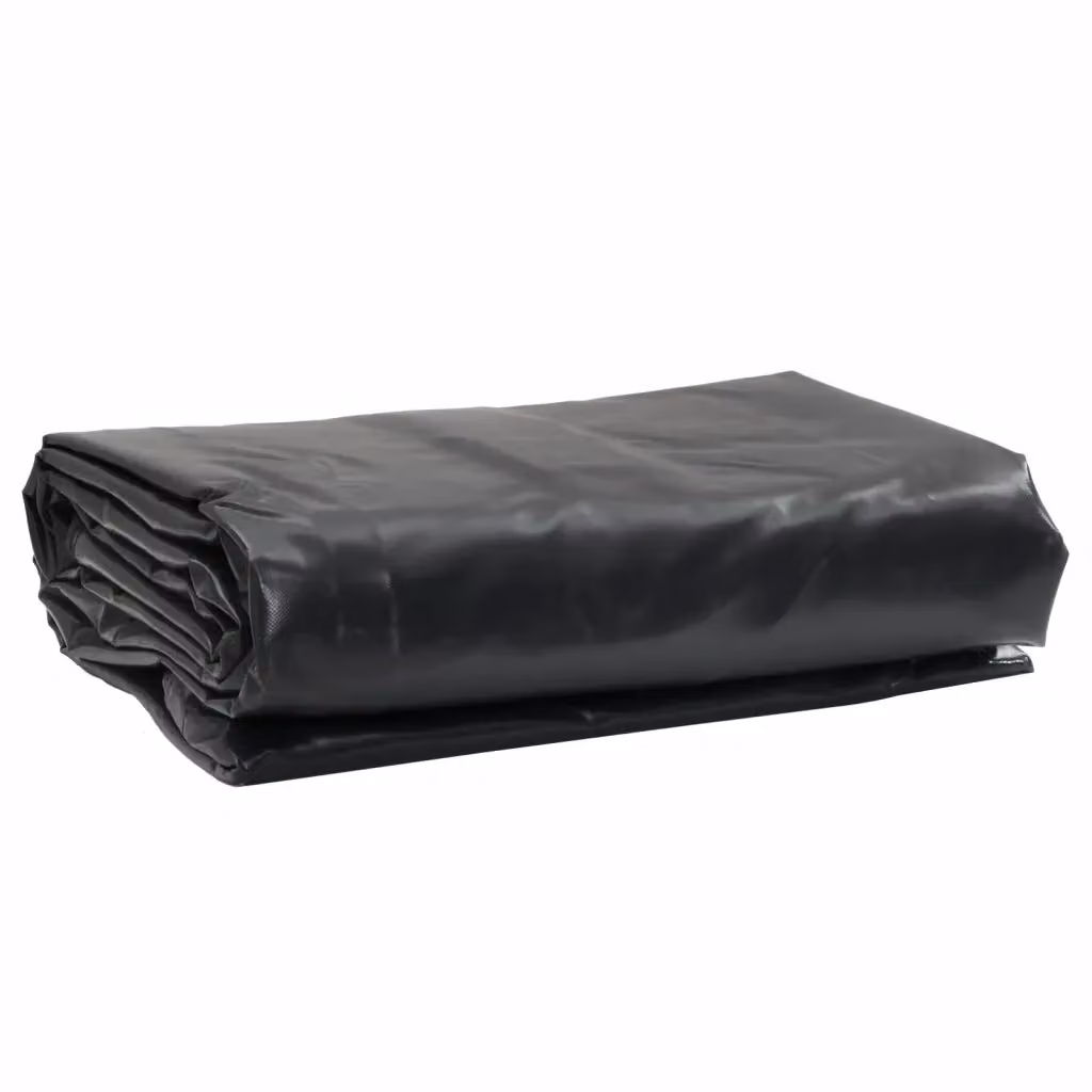 Telone in PVC vidaXL Antracite 5x5 m 650 g/m²