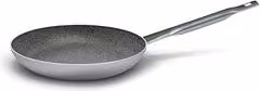 Padella antiaderente in alluminio Ballarini Serie 6900, colore nero e grigio, Diametro: 24 cm