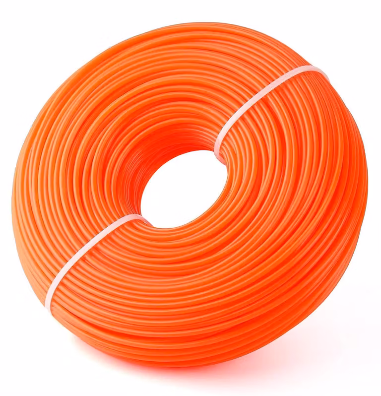 TRANKIELO® - Filo di nylon arancione, 2,4 mm x 96 m – Adatto per tagliaerba – Alta qualità e durata