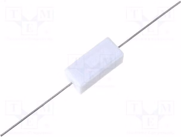 10 resistenze: resistenze a filo, montaggio su circuito stampato, 5W, 18Ω, tolleranza 5%, dimensioni 10x9x22mm, codice prodotto PRW05WJW180B00