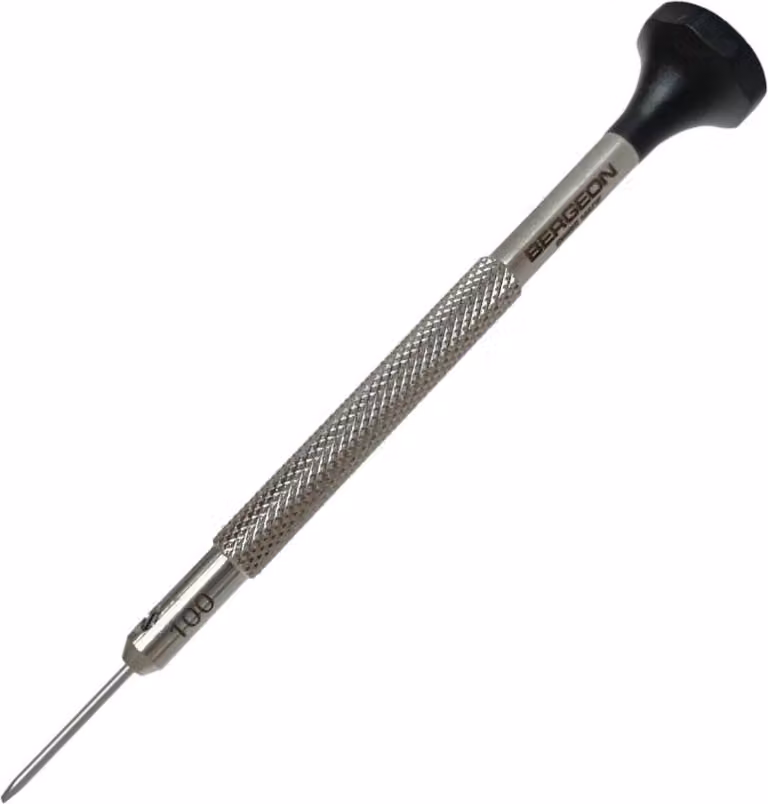 Cacciavite Bergeon 30081-100 in Acciaio Inossidabile 1 00mm
