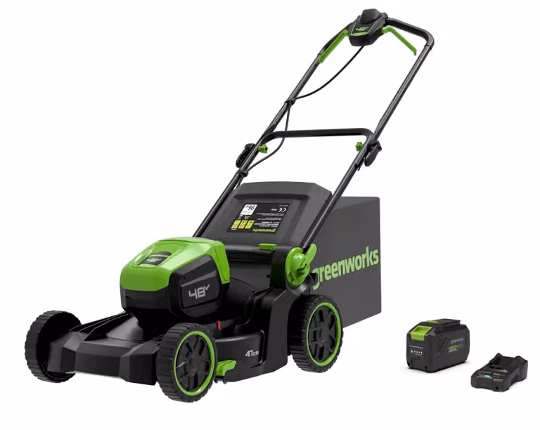 Greenworks 48V DVT 41cm Gen II Lawn Mower Kit