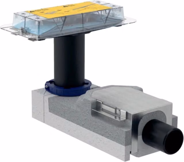 Kit Montaggio Grezzo per Canalette di Chiusura Idraulica Geberit, Multicolore, Altezza: 50 mm