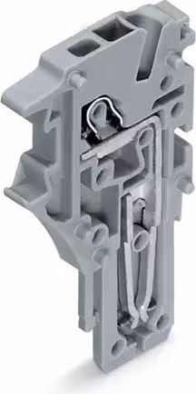 250 pezzi Modulo terminale per connettore a spina a 1 polo, grigio - Morsettiera 1 polo 0,14 ... 1,5 mm² 2020-181