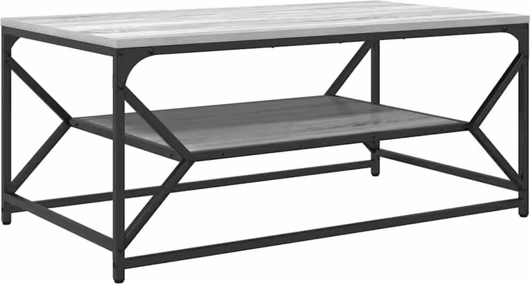 Tavolino da salotto Grigio Sonoma 90 x 50 x 40 cm