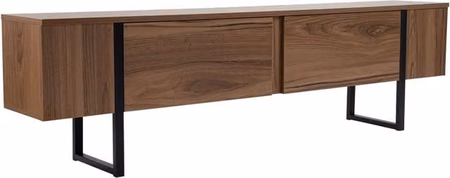 Mobile TV in legno "Serenity" 180 x 30 x 50 cm - Noce