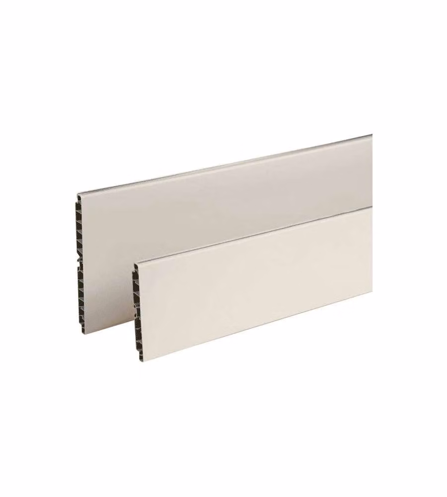 Pircher Zoccolo Battiscopa Cucina Bianco 100x610 mm Accessorio Rifinitura