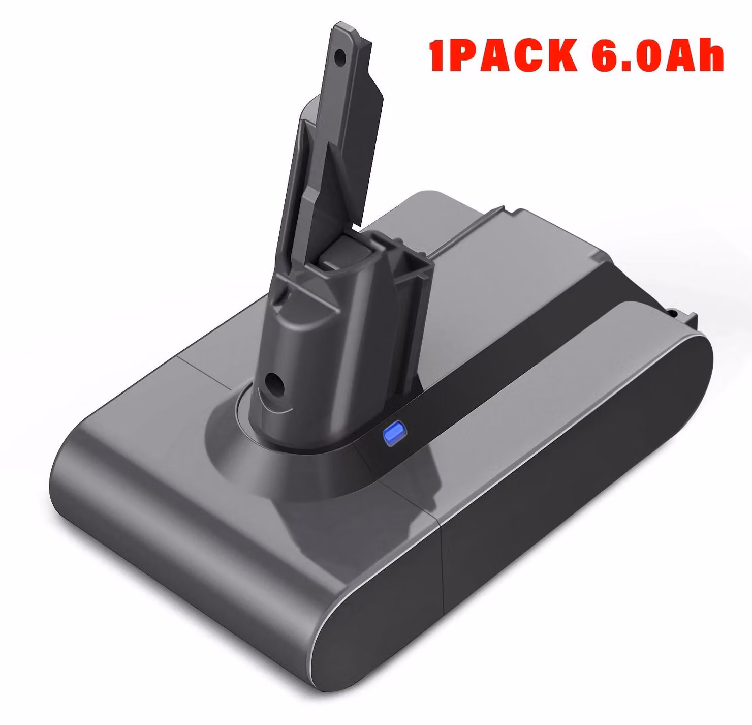 Batteria di ricambio - Aspirapolvere portatile V7 SV11 - Capacità 6,0 Ah (6000 mAh) - Li-Ion - Lunga autonomia - Bianco