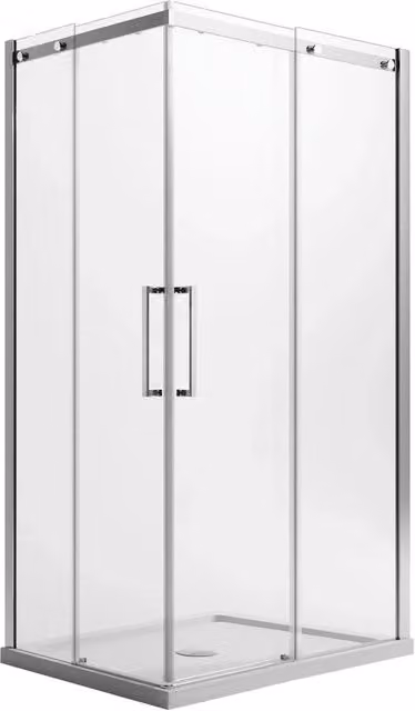 Box Doccia Rettangolare 70x110CM H200 Vetro Trasparente 8mm Destra con EasyClean mod. Prime Corner