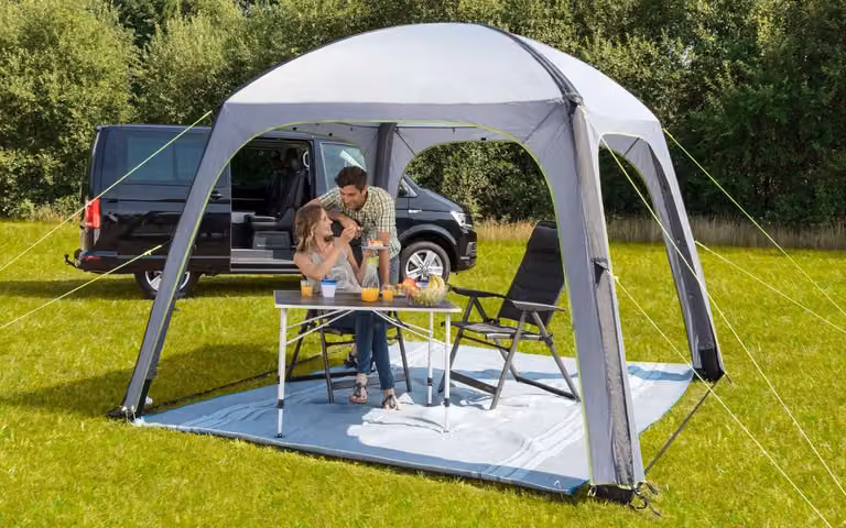 Tappeto per tenda da campeggio, dimensioni 3x3 metri, con borsa per il trasporto