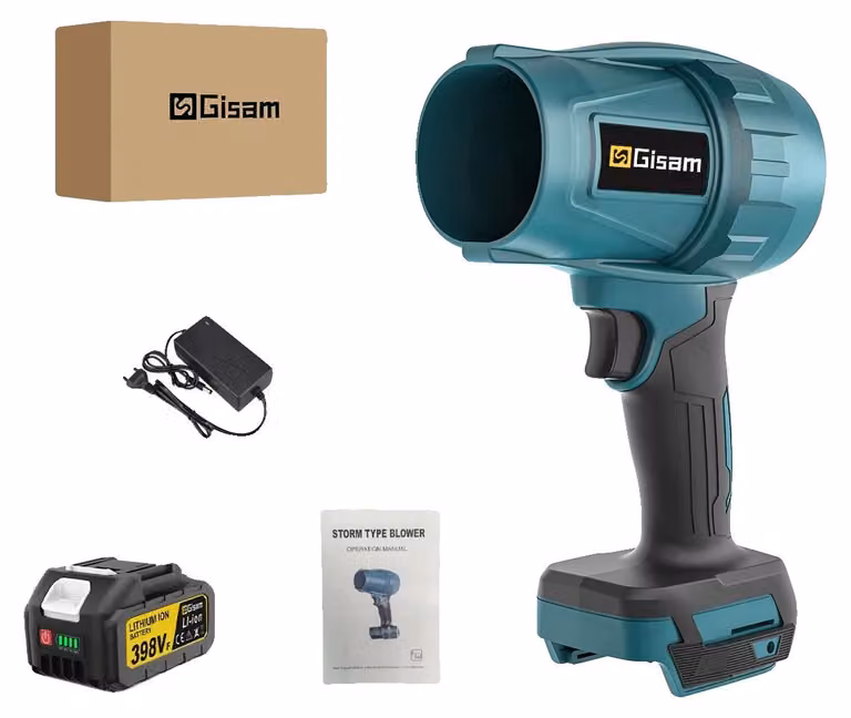 Turboblaster, motore senza spazzole, design wireless, 1 batteria