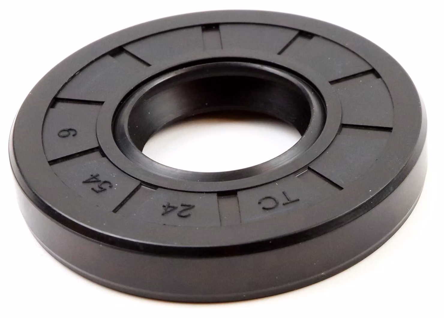 Guarnizione radiale per albero, dimensioni 24x54x9 mm, materiale NBR70, conforme alla norma DIN 3760