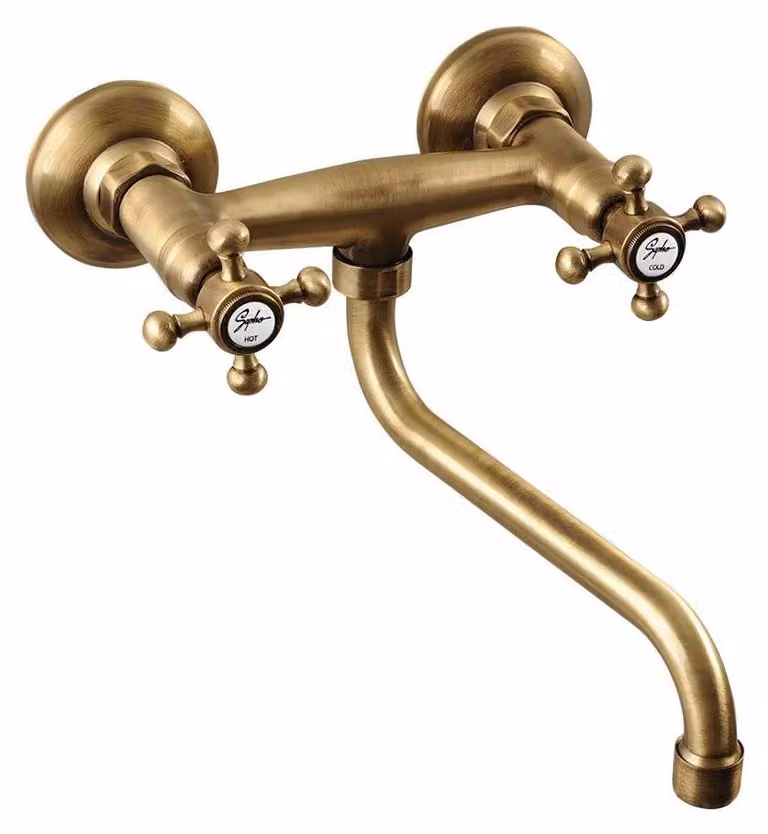 ANTEA raccordo a parete, bronzo