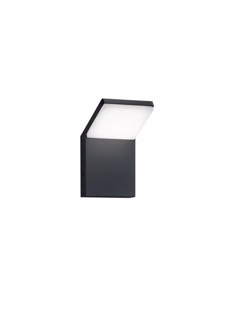 Applique da esterno LED Pearl di Trio Leuchten in alluminio colore grigio con protezione IP54 e luce bianca calda – 2