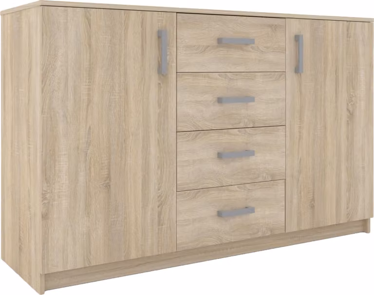 Consolle di design Cassettiera Armadi Tavola bassa laterale Legno nobile