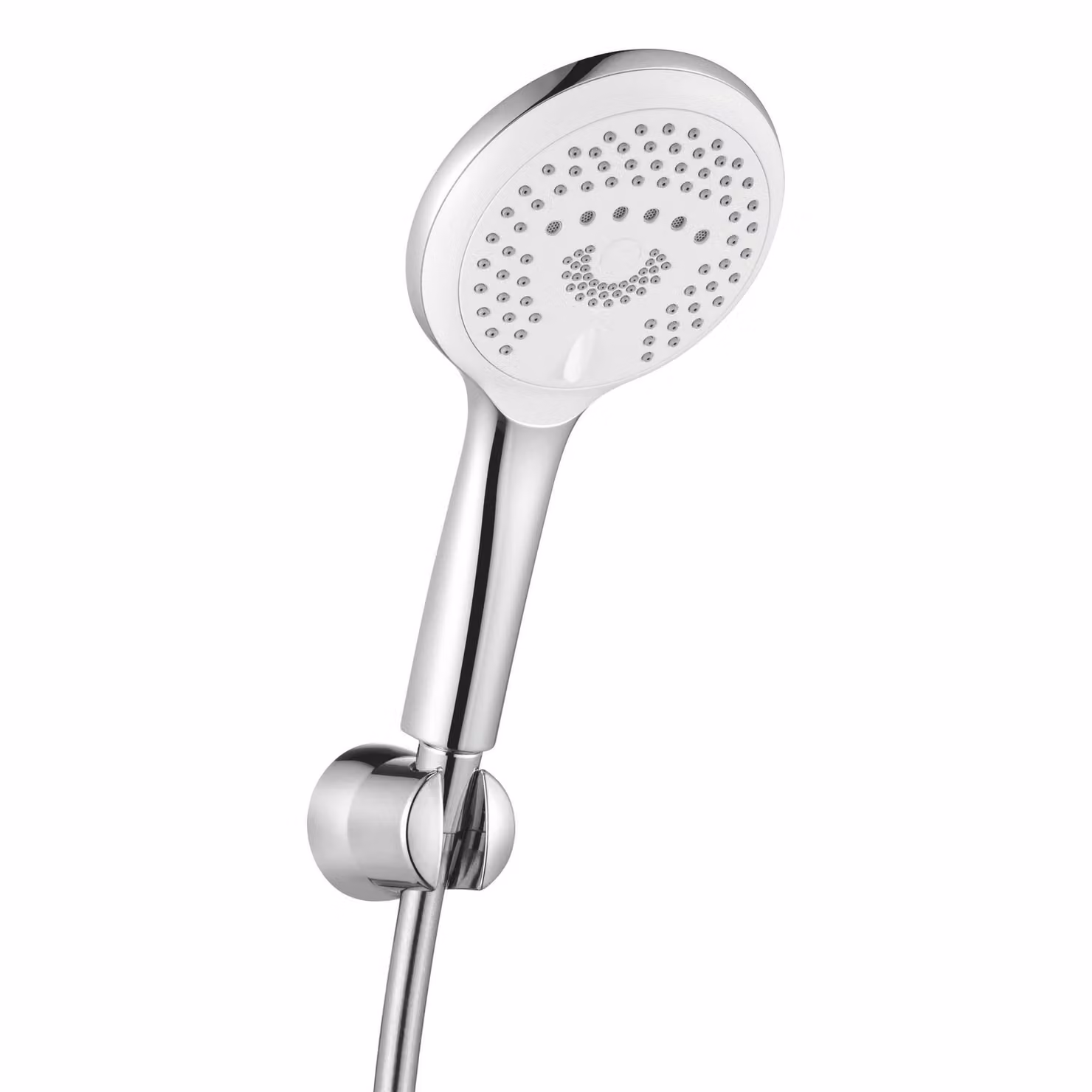 KLUDI FRESHLINE Set de douchettes pour baignoire 3S, avec 3 types de jets, montage mural, 6795005-00, 6795005-00