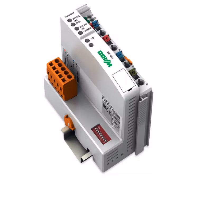 Accoppiatore bus di campo WAGO DeviceNet; grigio chiaro 750-306