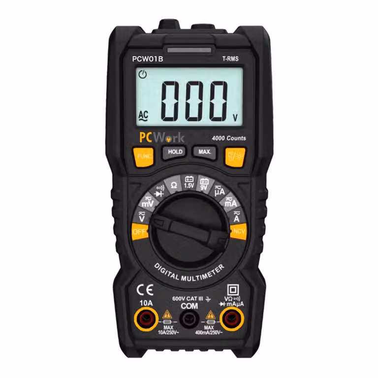 PCWork, PCW01B, Multimetro digitale True RMS