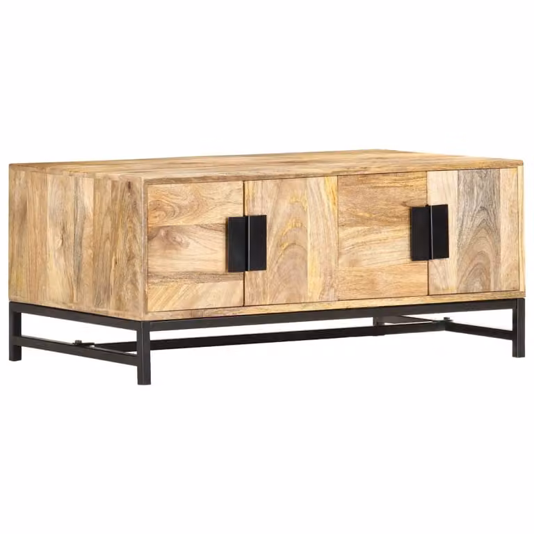Maison Exclusive - Tavolino da caffè 90 x 55 x 40 cm, in legno massello di mango