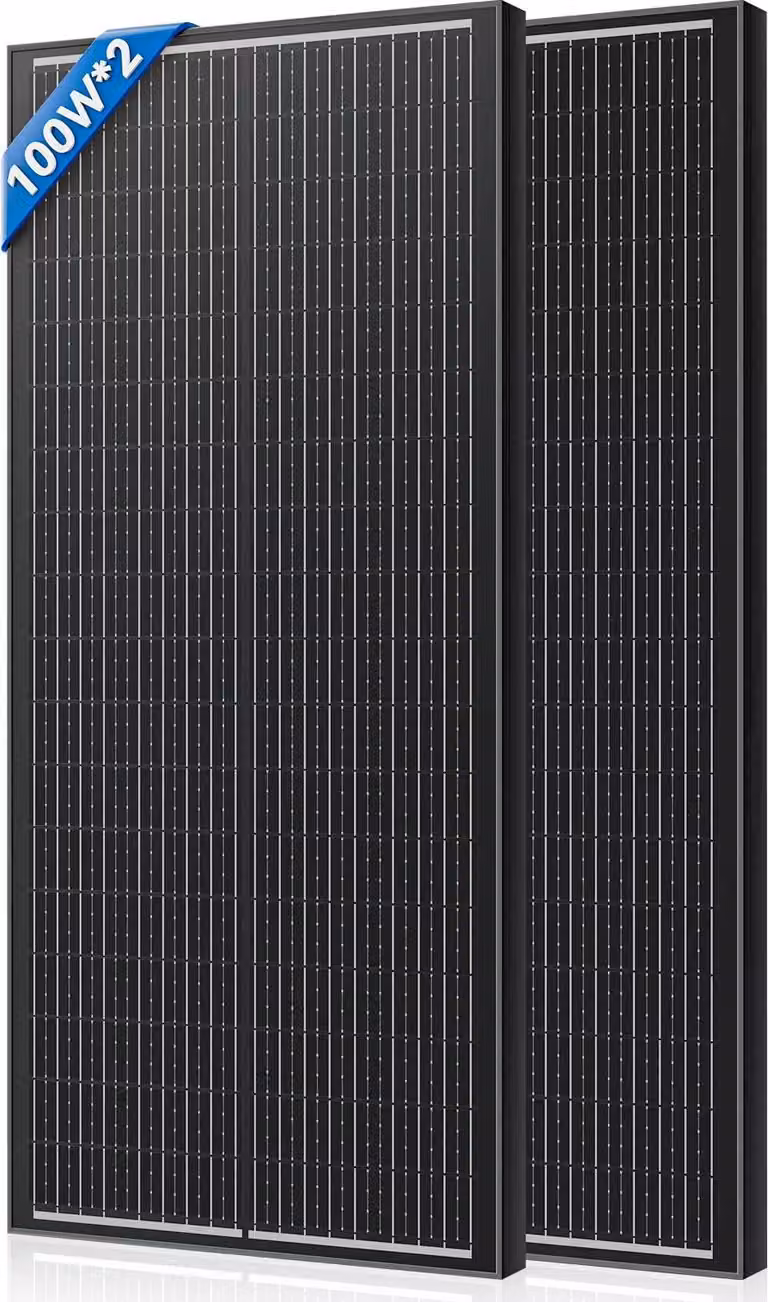 Pannello solare, silicio monocristallino, alta efficienza, 200W