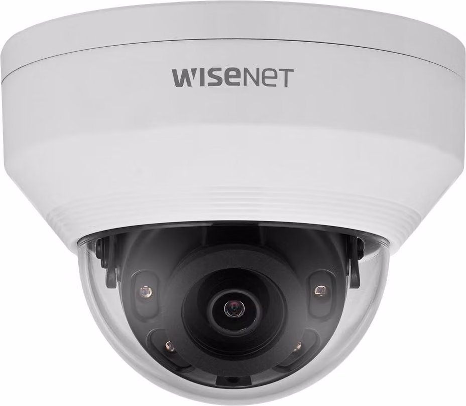 Hanwha Techwin Hanwha Vision WiseNet ANV-L6012R - Telecamera di videosorveglianza di rete - Funzione di rotazione e inclinazione - A cupola - Per esterni - Antivandalismo - Colore (giorno e notte)