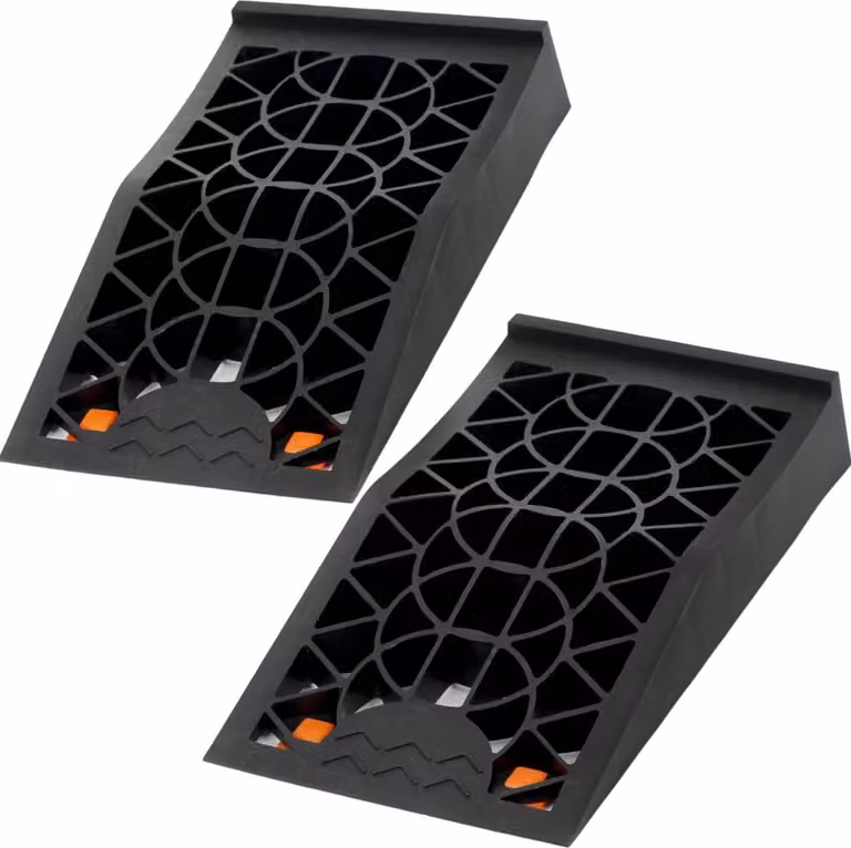 Rampa per auto, materiale di alta qualità, superficie antiscivolo, 2PCS