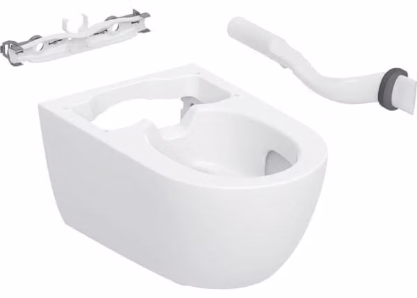 Geberit 245823011 WC in Vetroceramica per Geberit AquaClean Alba
