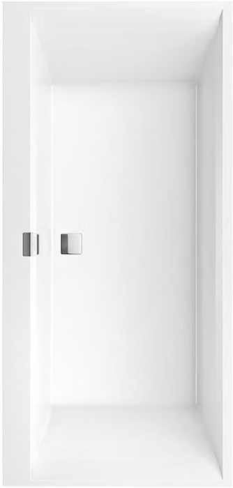 VB Squaro Edge 12 vasca 1900x900x475mm Duo Rettangolo Bianco Alpino