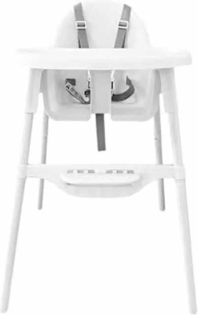 Seggiolone per Bambino - Seggiolone in Legno per Bambino - Seggiolone e Piccola Cucina - Seggiolone in Legno per Bambino - Seggiolone per Bambini da 6-36 Mesi (massimo 15 kg) Bianco