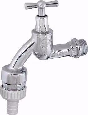 Valvola Di Scarico Js Con Rb, Rv, Sv A Levetta, 1/2", Cromo Lucido, Dvgw