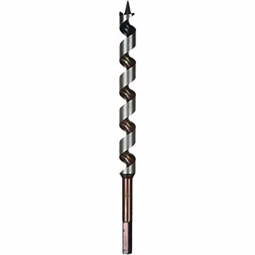 Punta per legno con vite coclea 24,0 x 235 mm.