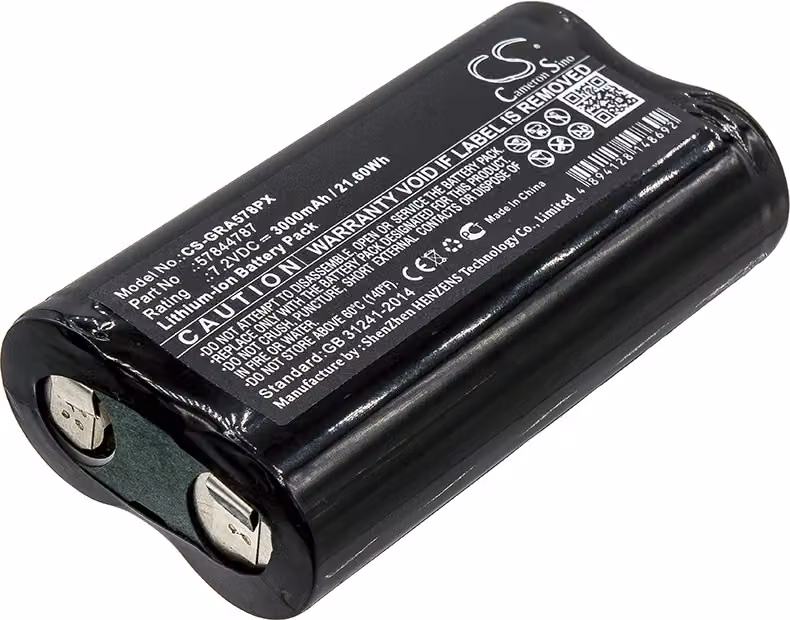 TECHTEK Batteria compatibile con [Gardena] Groom Barber sostituisce 57844787