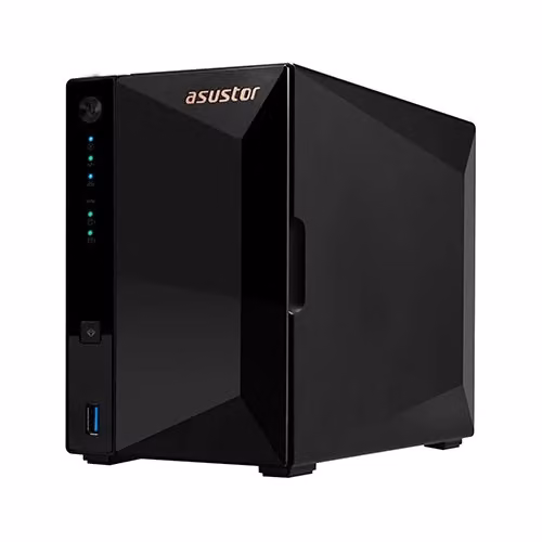 NAS Asustor AS3302T V2 con 2 baie, 2GB RAM, Nero – 2